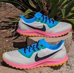 Nike Air Zoom Pegasus 36 AR5677-101 Multicolor Trail Running Hiking Men Sz 13